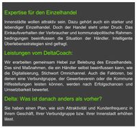 DeltaCoach Leistungen Expertise f&uuml;r den Einzelhandel